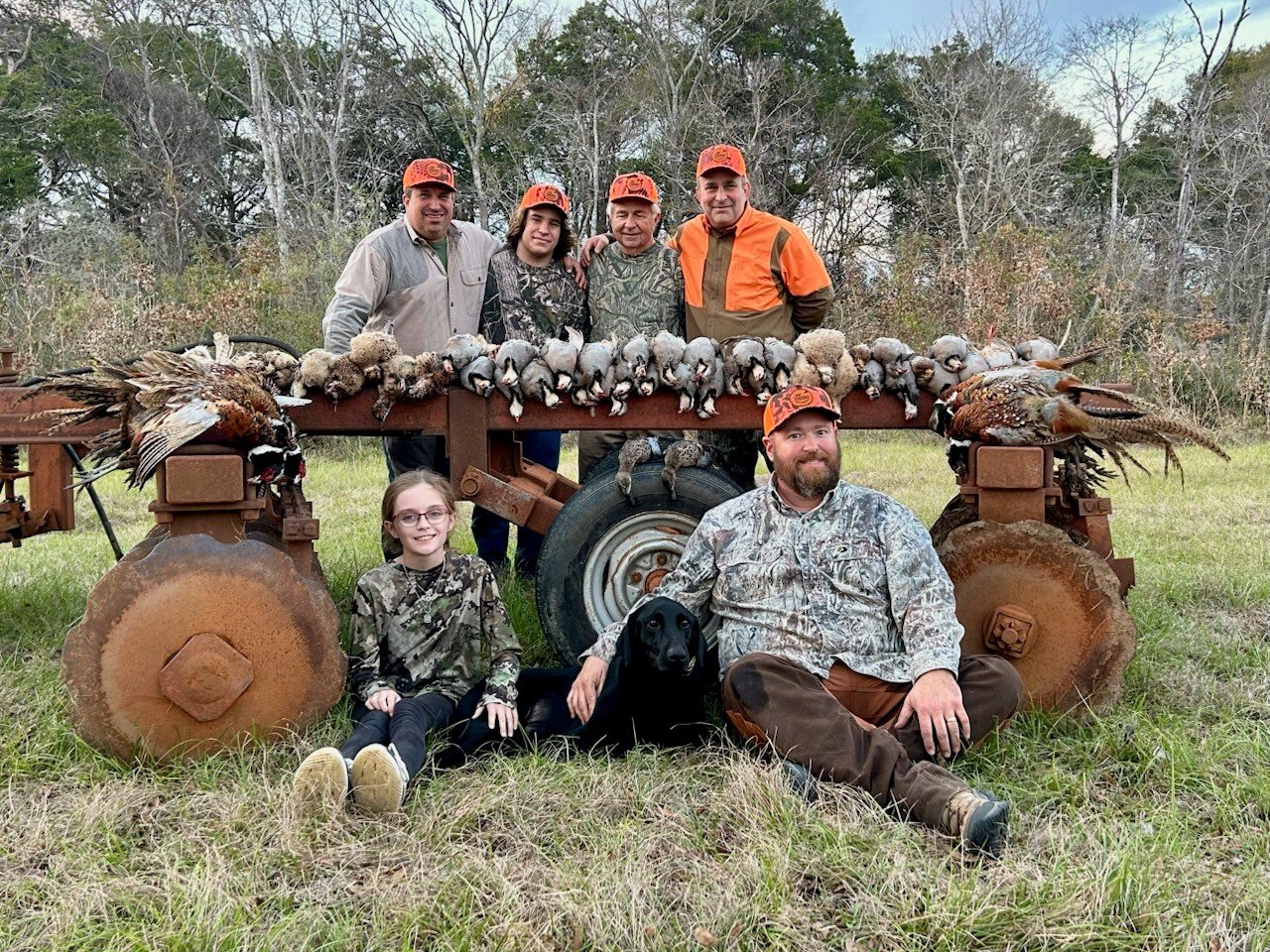 Upland Bird Hunts limit of birds